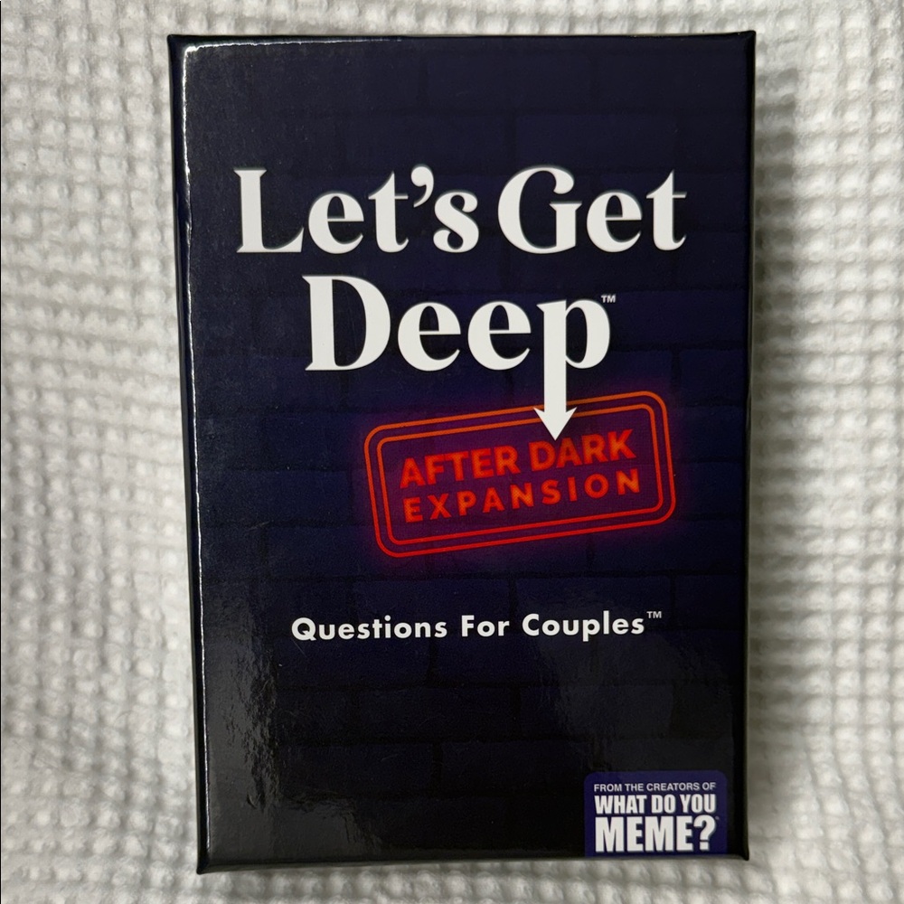 Let's Get Deep After Dark Expansion Card Game